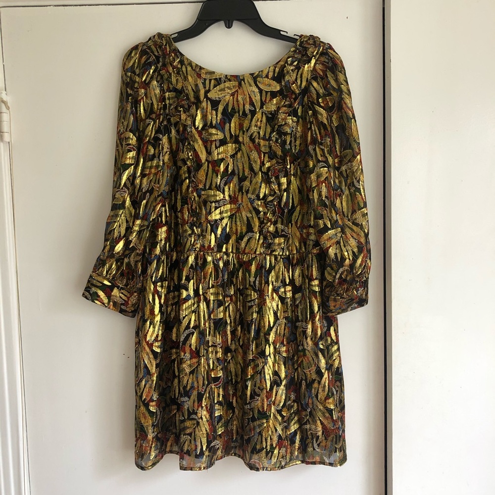 Sezane Marcella Dress in Botanical print